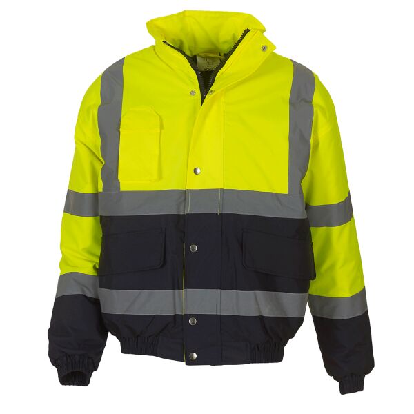 Hi-Vis 2 Tone Bomber Jacket Thumbnail