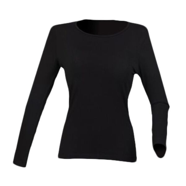 Women's feel good long sleeved stretch t-shirt Thumbnail