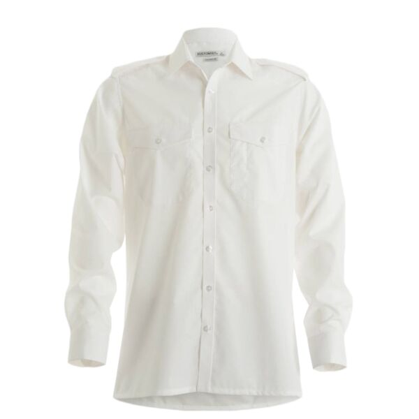 Kustom Kit Long Sleeve Tailored Pilot Shirt Thumbnail