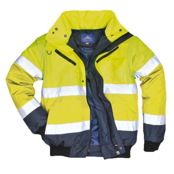 Portwest 3-in-1 Hi-Vis Bomber Jacket Thumbnail