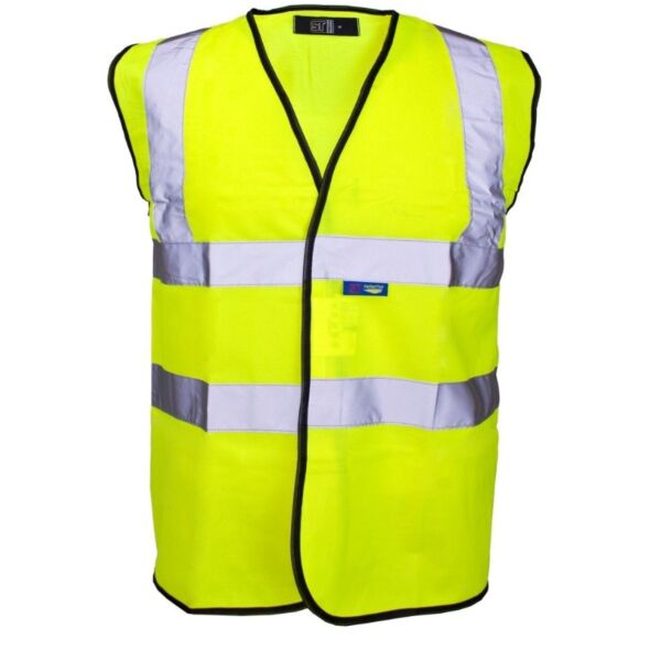 Supertouch Yellow Hi-Vis Vests Thumbnail