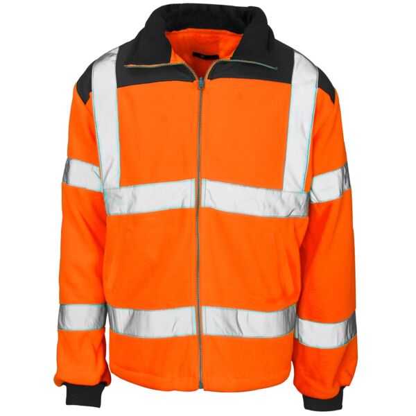 Supertouch Hi Vis Fleece Jacket - Rain Patch Thumbnail