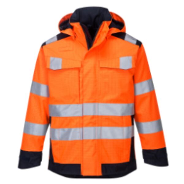 Modaflame Rain+ Hi-Vis Multi-Norm Contrast FR Jacket Thumbnail