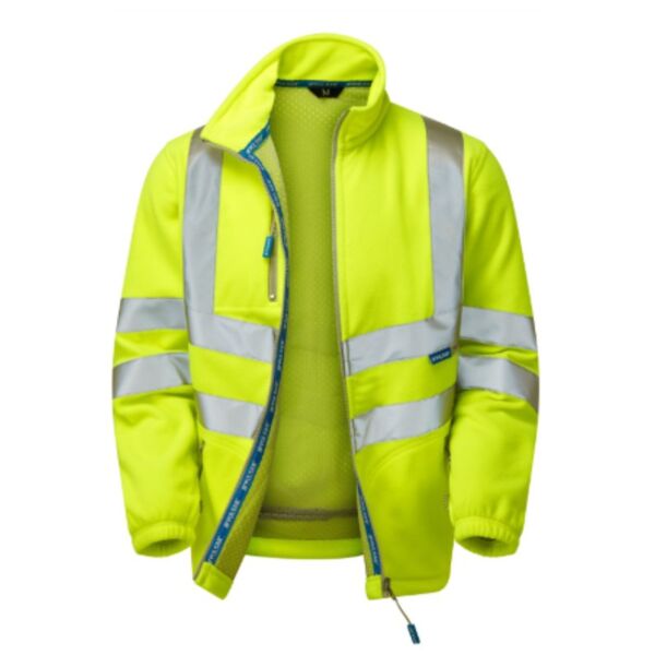 PROTECT Yellow Interactive Fleece Jacket Thumbnail