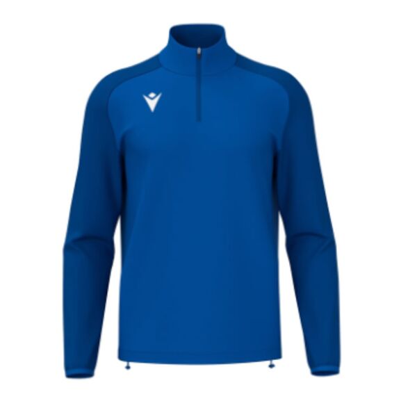 Boys Model 1/4 Zip Adults - Macron ISEN - Royal Blue Thumbnail