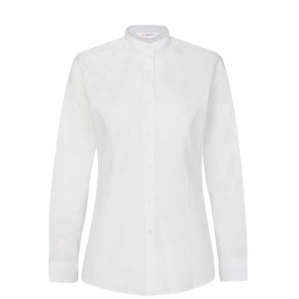 Tara Grandad Collar Blouse Disley  Thumbnail