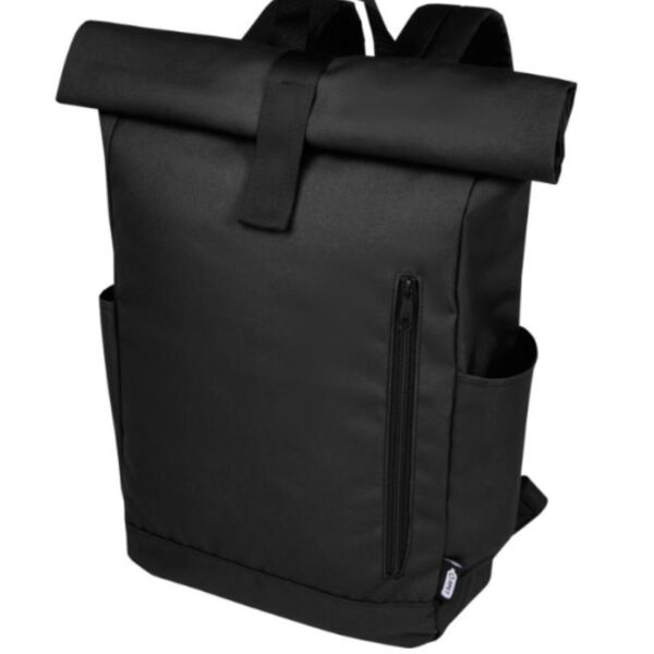Byron 15.6" GRS RPET roll-top backpack 18L Thumbnail